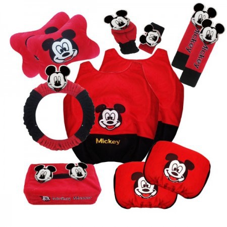 Bantal Mobil 8 in 1 Extra Mickey