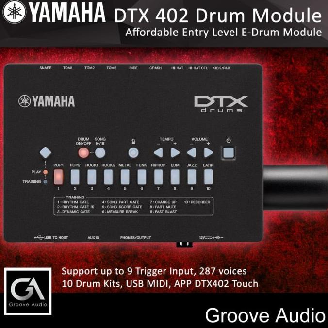 Module Drum Elektrik Yamaha Dtx402 / Dtx 402 (Penerus Dtx400 / 400)