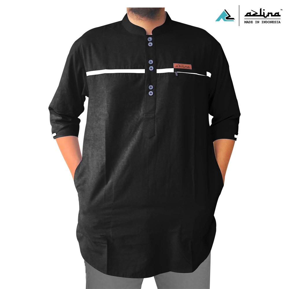 Azlina - Koko Kurta Kekinian Bahan Katun Oxpord Premium Bisa COD