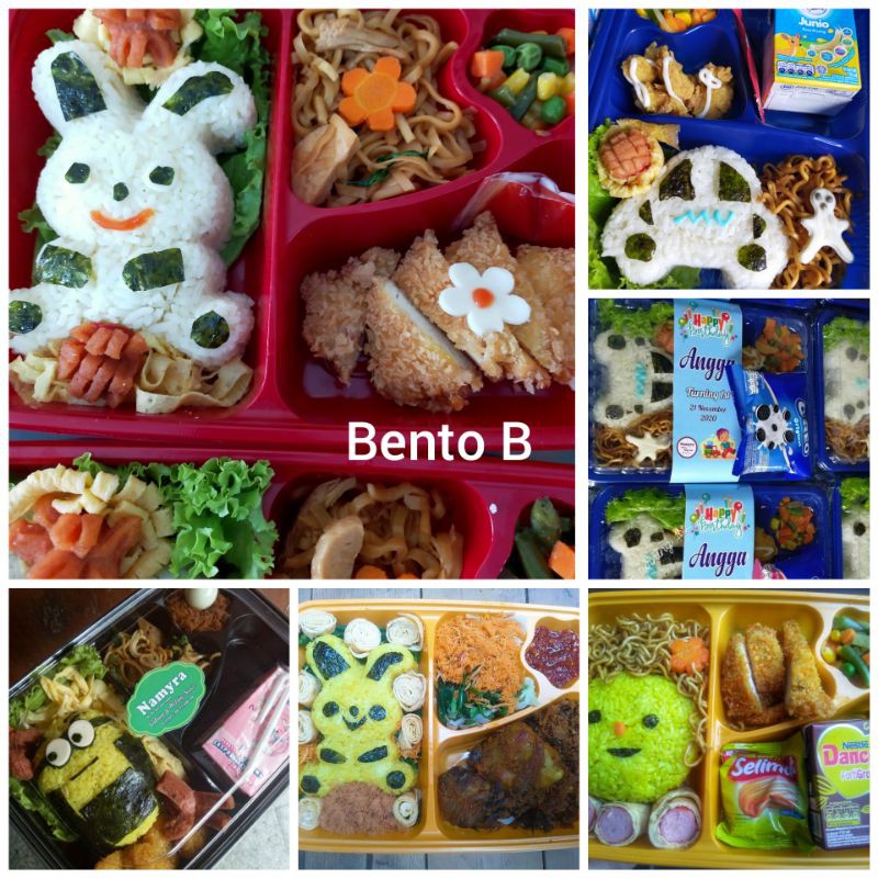 

Bento karakter anak bandung