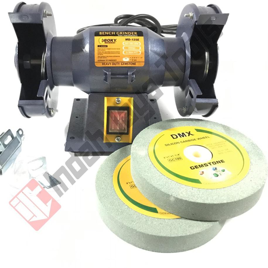 Mcm 249 Mofuji Mesin Gerinda Duduk 5 Inch Bench Grinder Duduk Gerinda Shopee Indonesia
