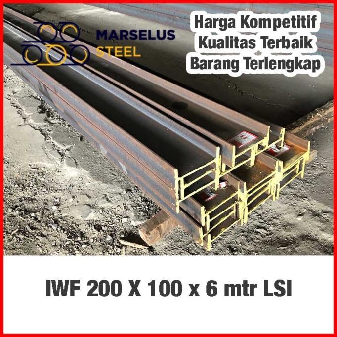 Wf 200 X 10 X 6 Meter / Besi Iwf 200 Wide Flange Beams Ex Lautan Steel