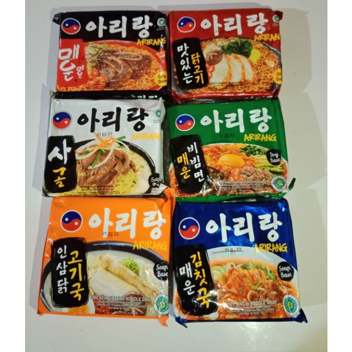 Mie Korea || Mie Arirang || Mie Instan