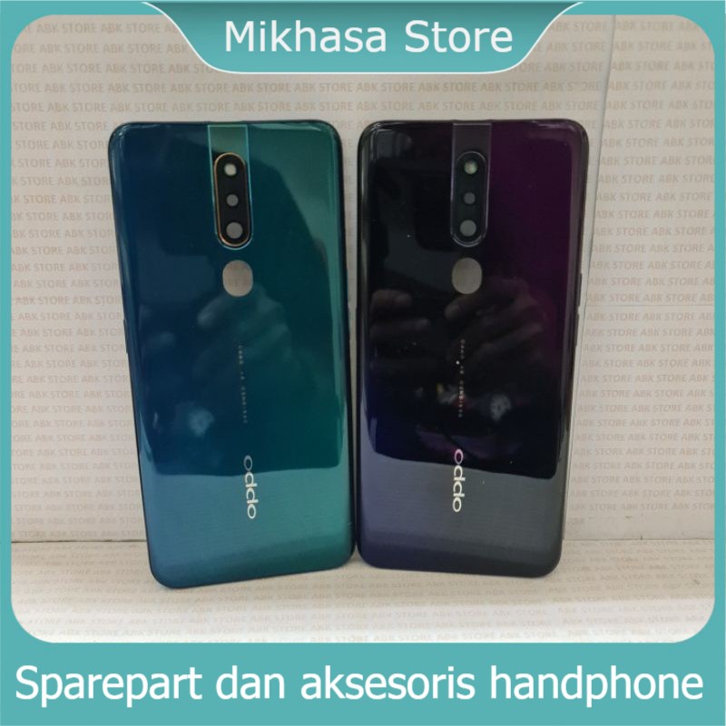 Back Casing Kesing Housing Backdoor + Tulang Bezel OPPO F11 Pro Original Ori Mikhasa Store