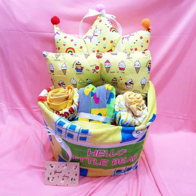 Kado lahiran bayi / Parcel bayi 155 / hampers bayi s1