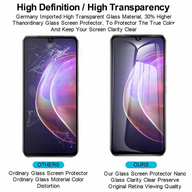 Pelindung Layar Tempered Glass 9D Untuk Vivo X80 X70 X60 X50 Pro X80Pro X70Pro X60Pro X50Pro