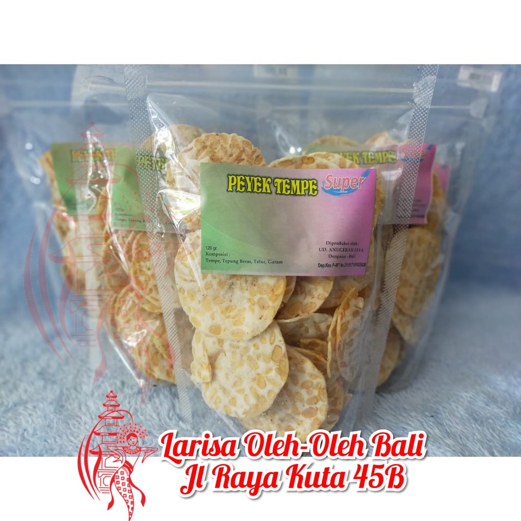 

Peyek Tempe Super Khas Bali