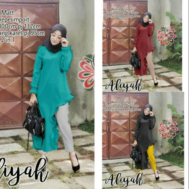 Setelan tunik aliyah 21