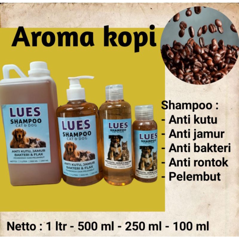 Shampoo kucing/anjing,  shampo anti kutu/rontok/jamur dan pelembut