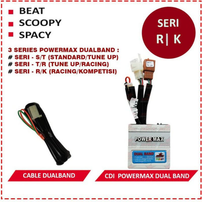 CDI BRT POWER MAX DUAL BAND( BEAT SPACY SCOOPY KARBU) CDI RACING BRT BEAT KARBU CDI BEAT KARBU BRT CDI SCOOPY KARBU CDI SPACY KARBU BRT RACING CDI JUKEN ECU JUKEN ECU HYPERBAND  DUALBAND CDI RACING TURBO CDII RACING ORIGINAL BRT GHIO MOTOR SHOP