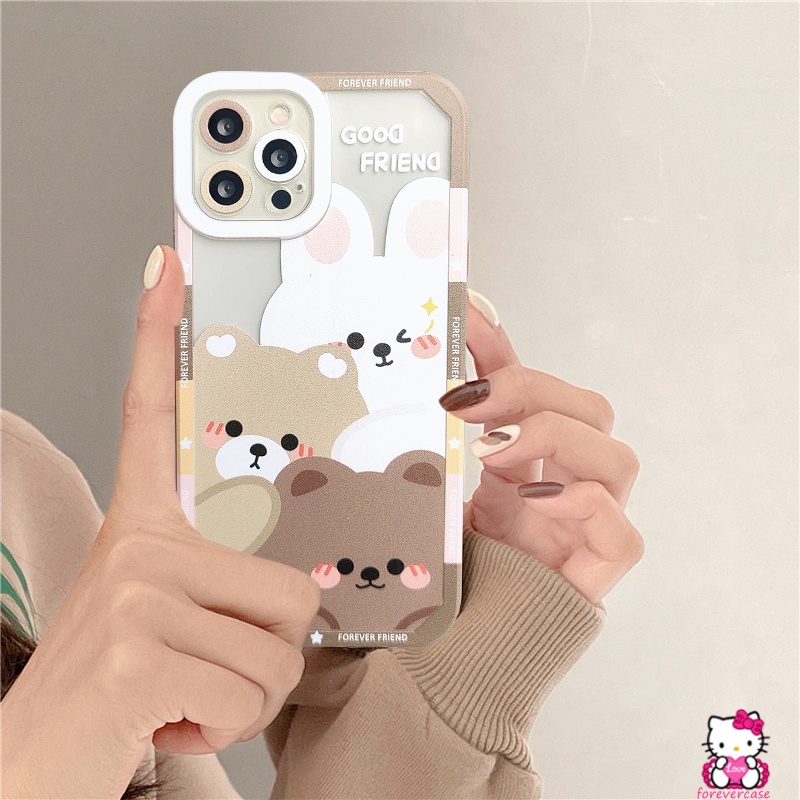 Soft Case Tpu Motif Boneka Beruang Untuk Realme 9i 9 Pro Plus 8 8pro C31 C35 C25 C25Y C15 5 C25S 5S 5i 6i 8i C11 C20 C21 C21A 30A