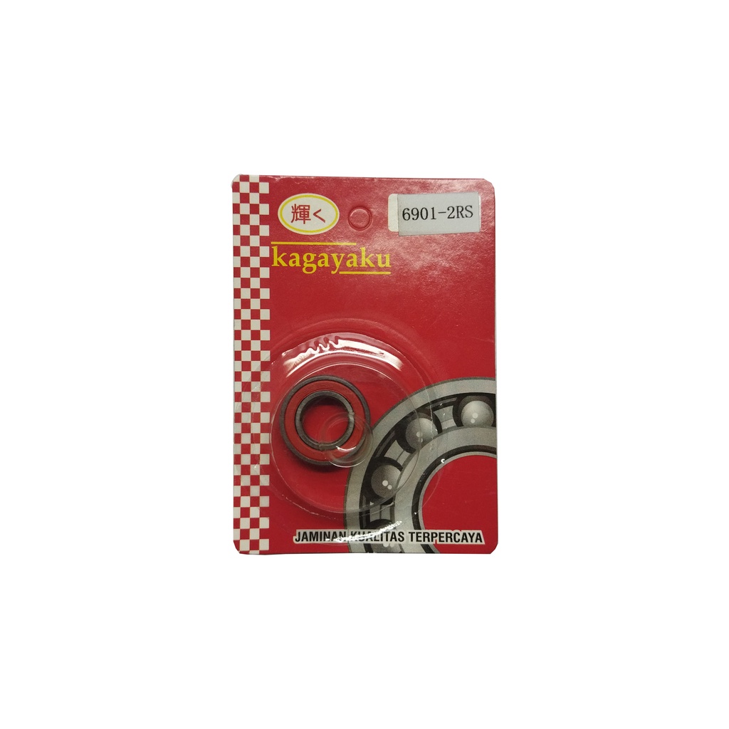 Bearing 6901 2RS (Kagayaku) - Laker Pengganti Bosh Arm Vixion dan Klaker Gear Roda Belakang Mio