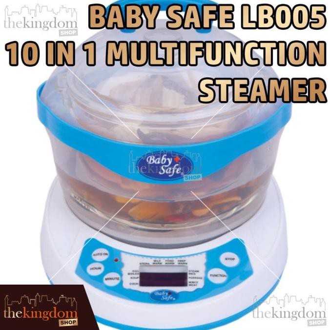 BOLEH DROPSHIP Baby Safe LB005 10-in-1 Steamer Multifunction Steamer Alat Masak Kukus - Packing