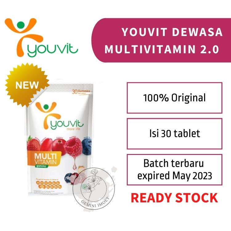 YOUVIT GUMMY MULTIVITAMIN DEWASA (30)