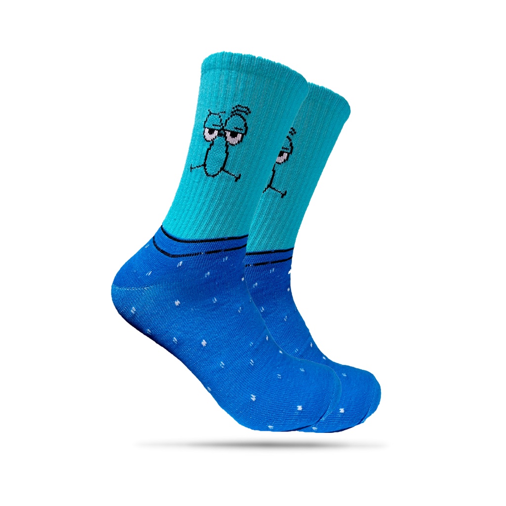 THE MUDS - Kaos Kaki Oldschool Motif Strip Tuesdey - F3