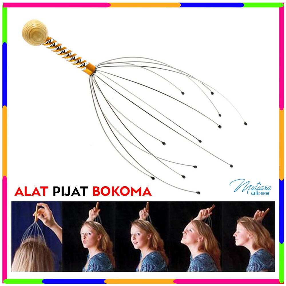 Alat Pijat Kepala BOKOMA / Alat Refleksi Kepala Healthy Head Masseger - Kotakin