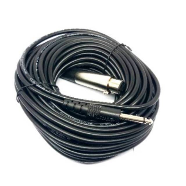 Kabel mic hallo panjang 10m lentur newsat