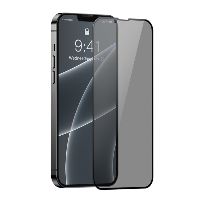 Pelindung Layar Tempered Glass Anti Spy Untuk iPhone 14 Pro Max 11 12 Pro Max 6 6S 7 8 Plus X XR XS Max SE 2020