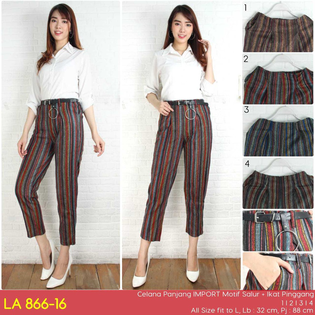 Celana IMPORT/Celana Wanita/Celana Salur