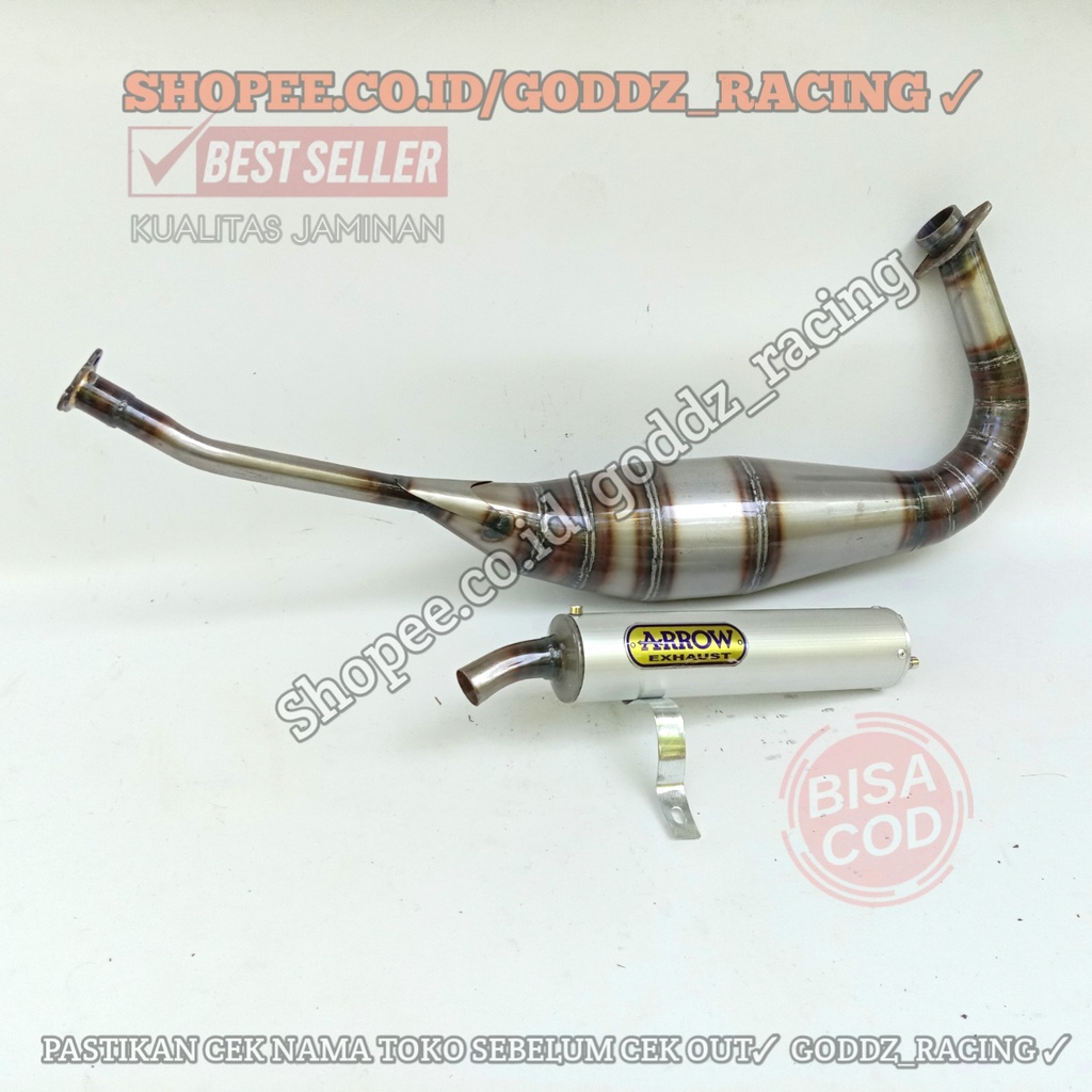 Knalpot Ninja 2Tak Ninja R Ninja RR Ninja SS ARROW