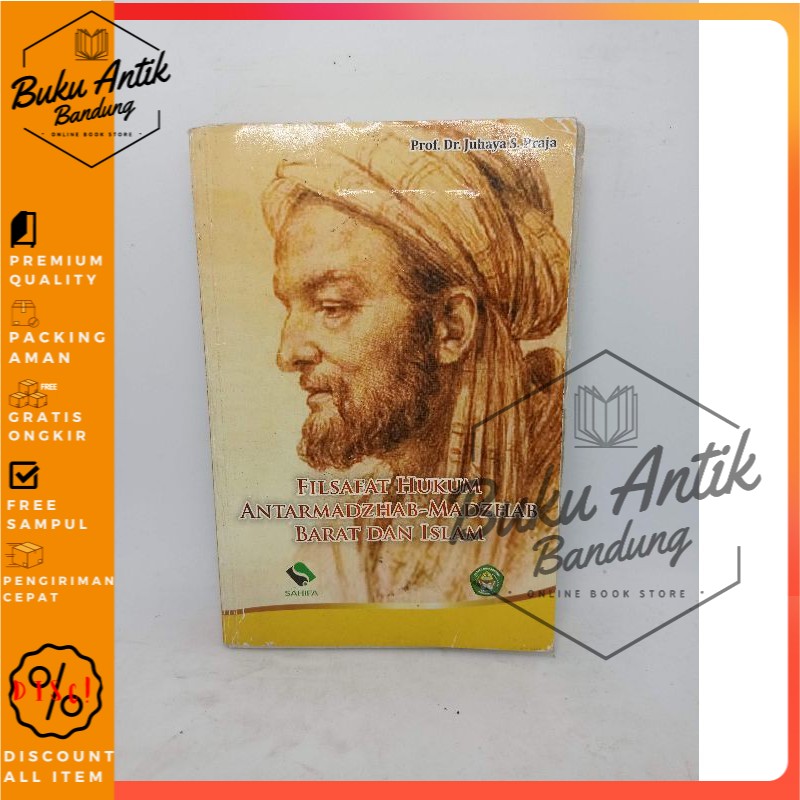 Buku  Filsafat hukum antar madzhab madzhab barat dan Islam juhaya S praja