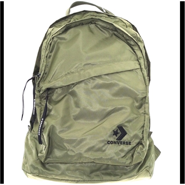 ORIGINAL. TAS CONVERSE BACKPACK NYLON. RANSEL. TAS PUNGGUNG. BPS200102/100013787581. GREEN/HIJAU.