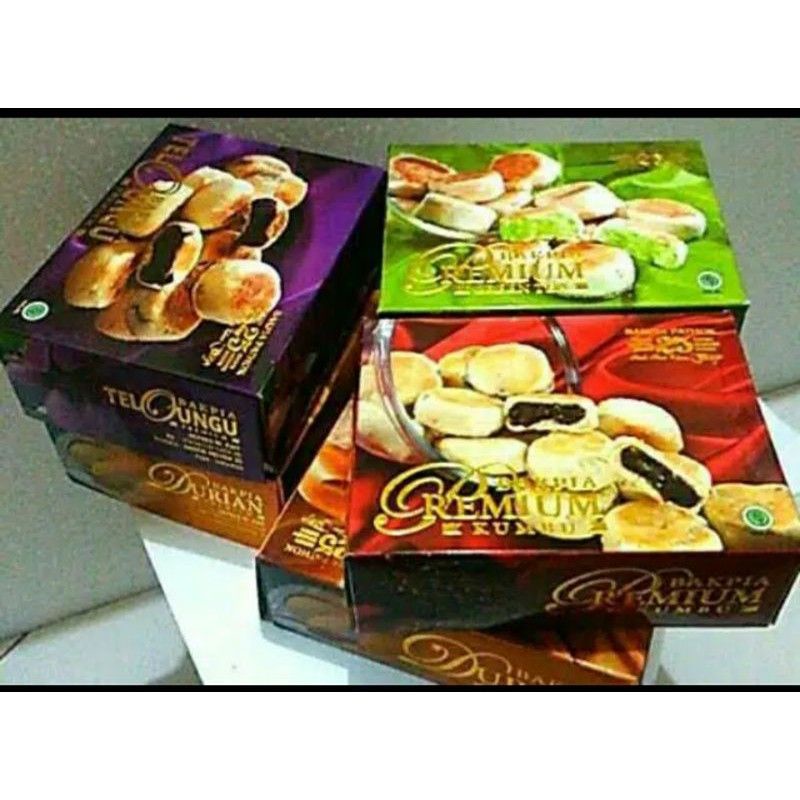 Bakpia premium pathok 25 asli. isi 15 pcs. basah. Vacum