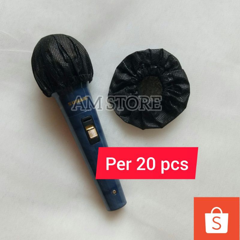 Cover mic sarung mic microfon microphone ( per 20 pcs )