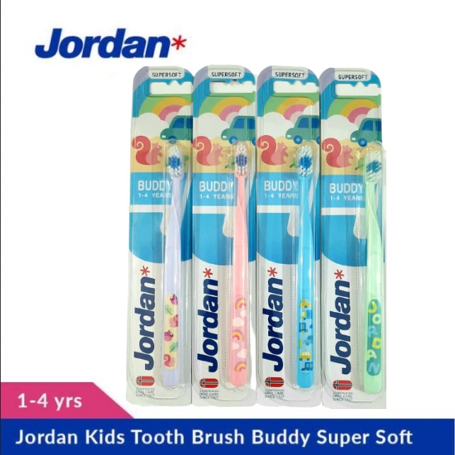 JORDAN KIDS TOOTH BRUSH SIKAT GIGI ANAK KIDS BUDDY