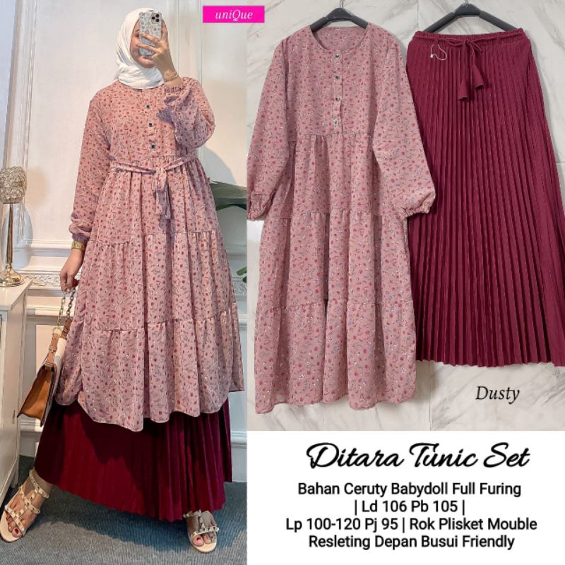 FAZILA TUNIC SET / DITARA TUNIC SET