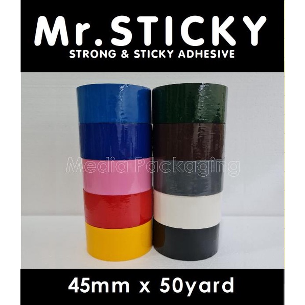 

LAKBAN WARNA MR.STICKY 45MM X 50 YARD