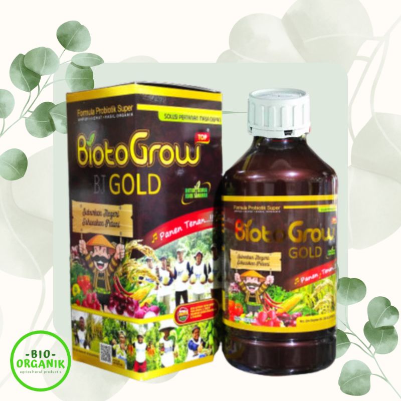 BIOTOGROW GOLD / PUPUK ORGANIK / PUPUK BIOTOGROW (500 ml - 1 LITER)