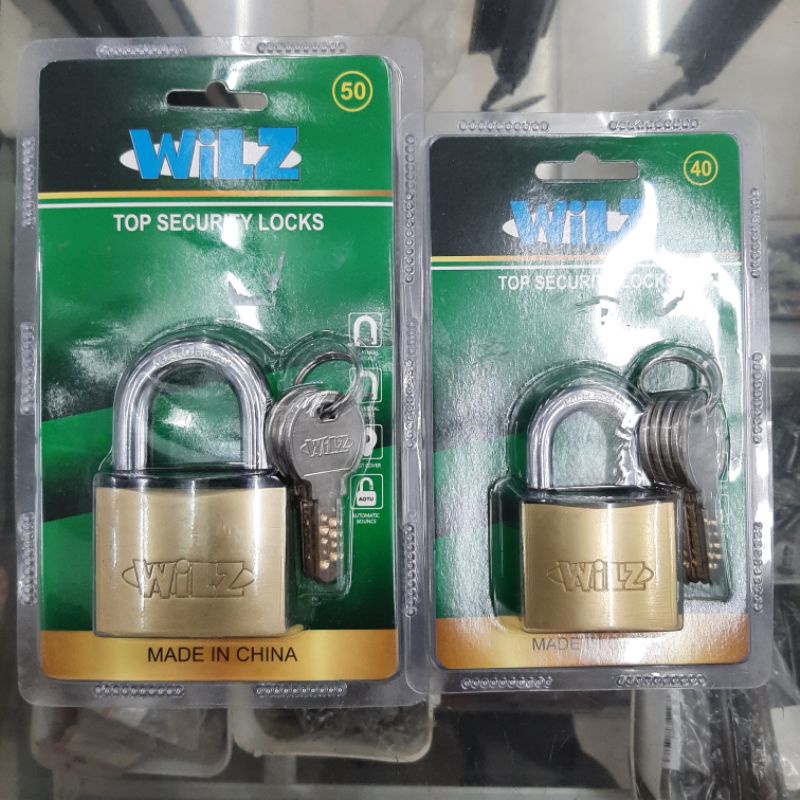 Wilz Gembok Kuning 50 Pendek 4 Kunci