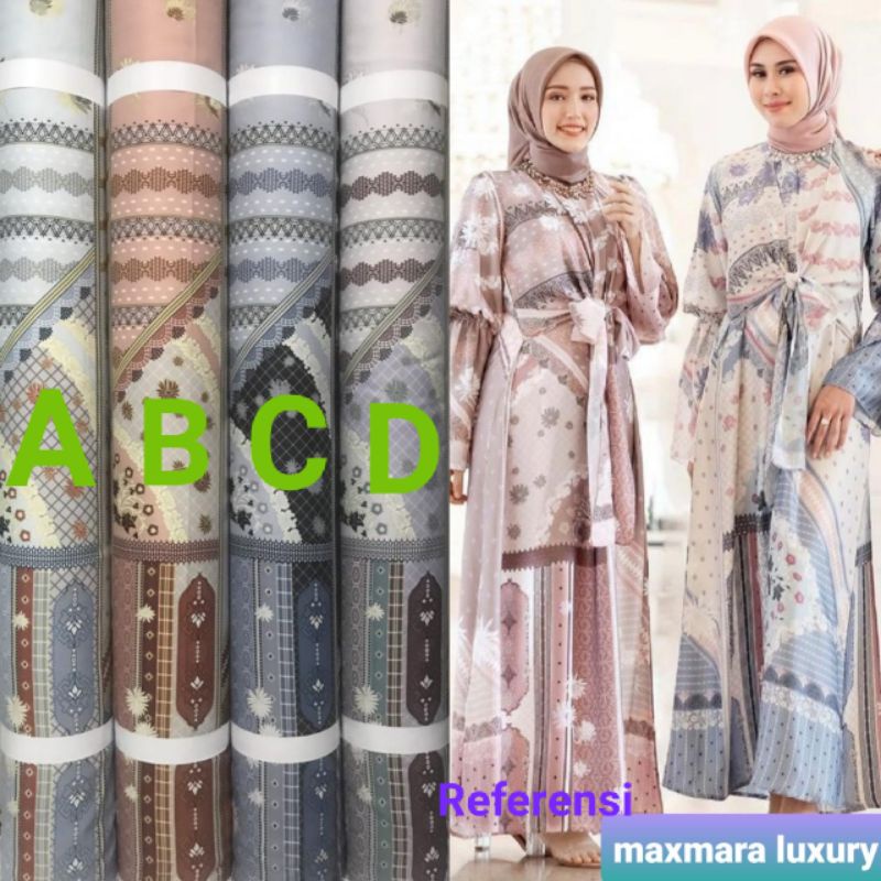 Kain Maxmara lux motif Fajero (harga per 0.5m)