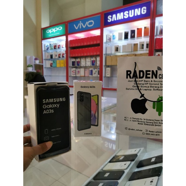 SAMSUNG GALAXY A03S TERMURAH TERLARIS CUCI GUDANG SECOND