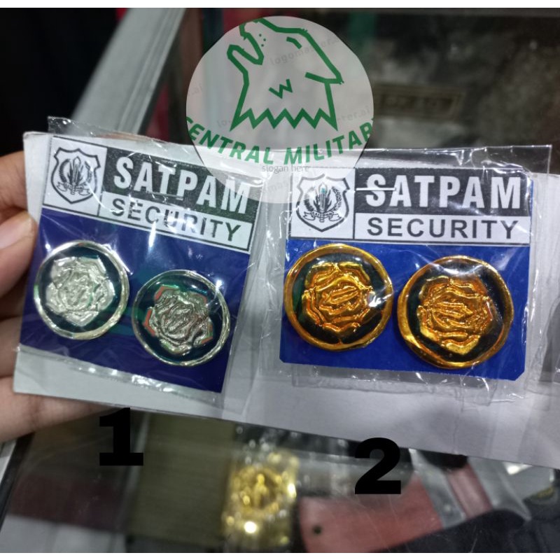 Monogram Satpam - Atribut Satpam Terbaru