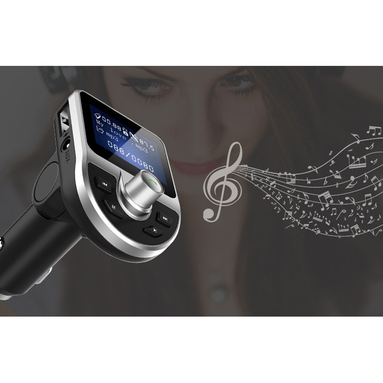 BT39 Car Kit Bluetooth 4.1 FM Transmitter MP3 Player
