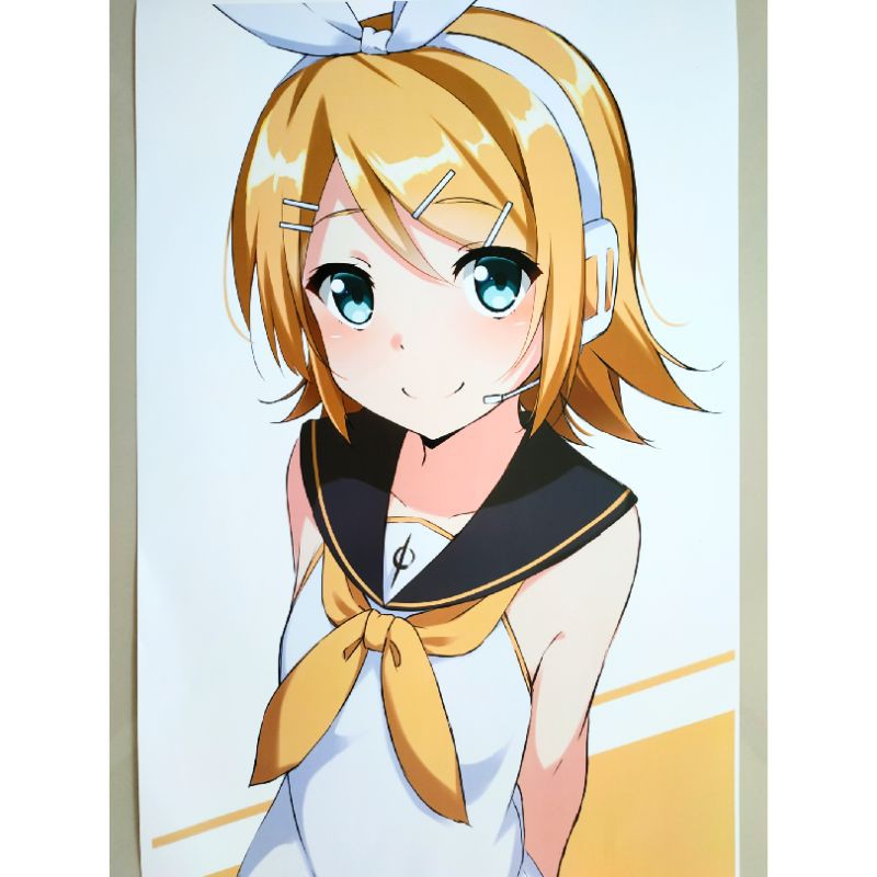 Poster Kagamine Rin 1 Vocaloid Merchandise