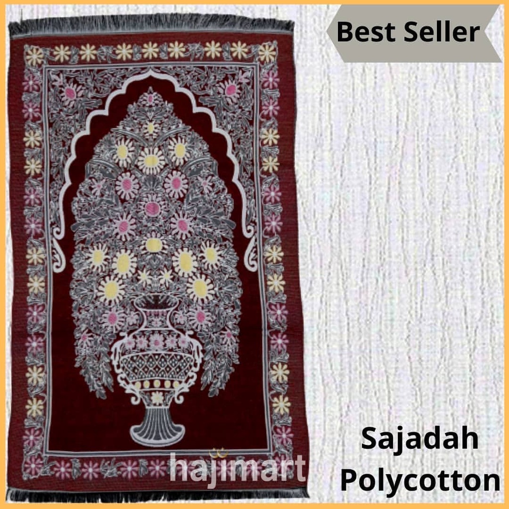 Sajadah Madinah Polycotton / Sajadah Souvenir / Oleh-oleh Haji Umroh