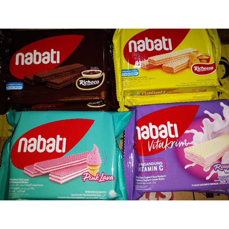 

Wafer Nabati 39gr/pcs