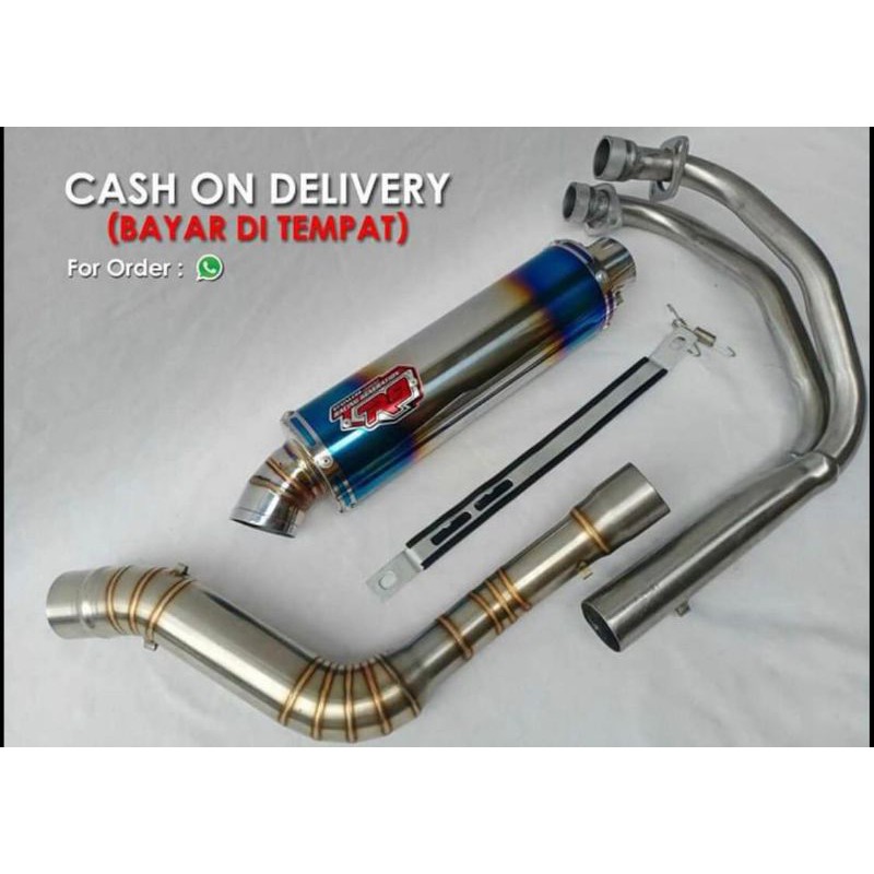 KNALPOT R9 UNTUK 2 SILINDER