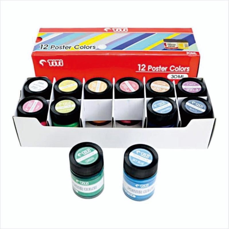 

Poster Color Cat Poster Joyko TiTi POC-10ML-12 Colors 1 Box 12 Pcs