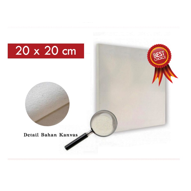 

Kain Kanvas Lukis 20 X 20 cm / Canvas Board 20 x 20 cm