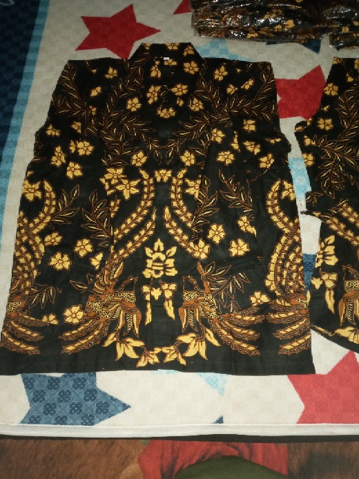 Maura Couple - Sania Ruffle Batik Couple Ori Ndoro Jowi Dnt