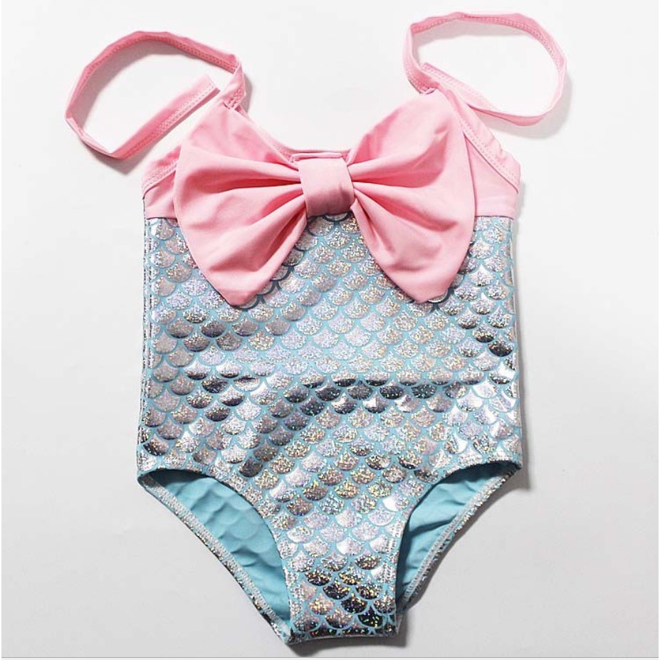 Baju renang anak import motif mermaid