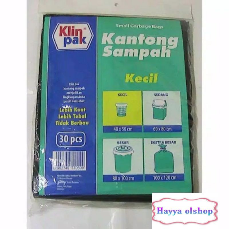 KLINPAK KANTONG SAMPAH PLASTIK