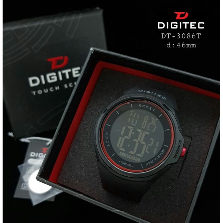Jam tangan pria Digitec DS 8086  / DG 8086 original Digitec 8086 Digital touch screen Tahan Air