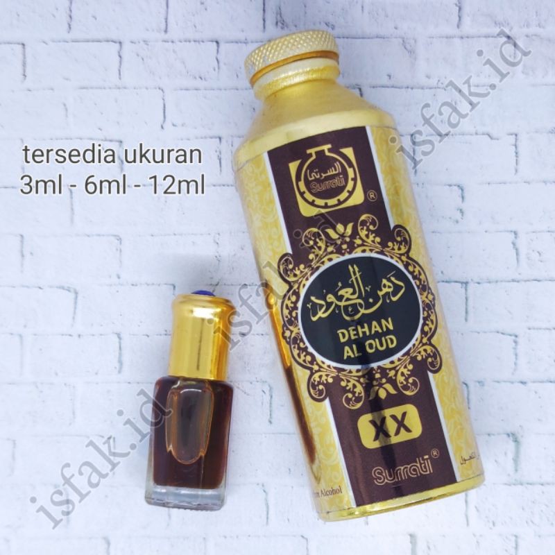 Minyak Wangi Dehan Al Oud XX Surrati Parfum Dehn Oudh Original Saudi