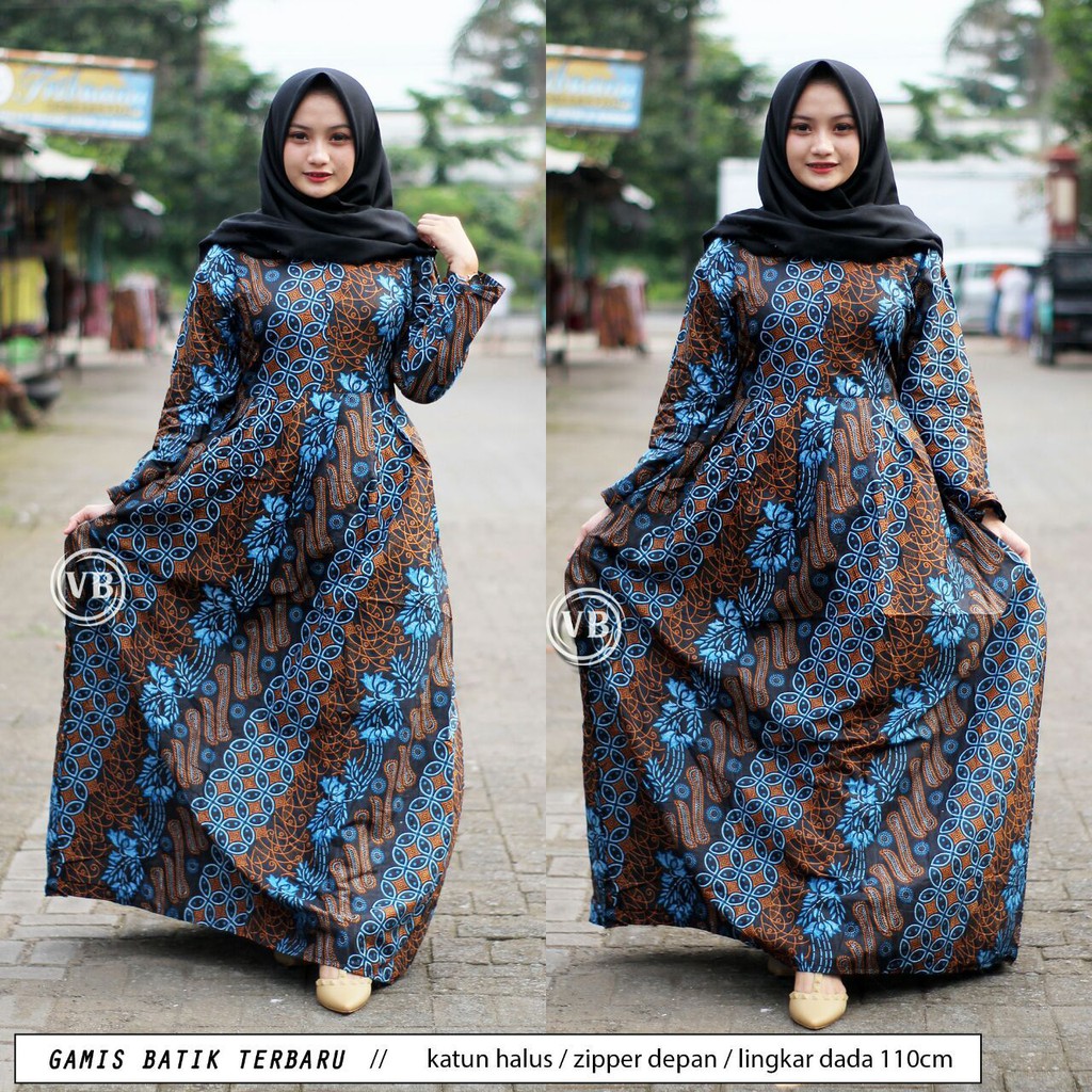 Maura Couple - Sania Ruffle Batik Couple Ori Ndoro Jowi DNT Garansi Termurah Shopee - Couple kawong-5