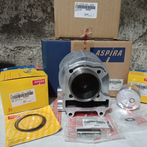 Kas Blok Piston LENGKAP Honda Beat FI Injeksi Spacy FI Scoopy FI